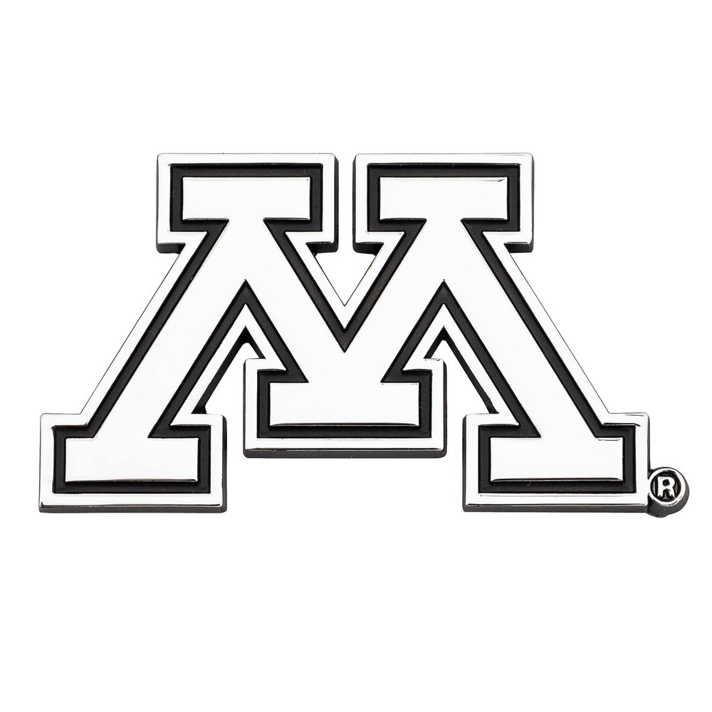 Desert Cactus University of Minnesota Metal 3D Auto Car Emblem Sticker Chrome Golden Gophers Premium Truck Vehicle Emblems