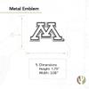 Desert Cactus University of Minnesota Metal 3D Auto Car Emblem Sticker Chrome Golden Gophers Premium Truck Vehicle Emblems view 2