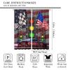 Kazynee Teens Race Car Blackout Curtains - Cool Racing Car Extreme Speed Sports American Flag Design Rod Pocket Window Curtain Set Energy Saving Thermal Insulated Drapes,2 Panels 63L x 27.5W view 2