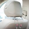 LIFKOME 4pcs Strawberry Backseat Hooks Durable Rhinestone Car Headrest Hangers for Stylish Vehicle Storage Chic Design for Organizing Bags and Accessories Cars view 2
