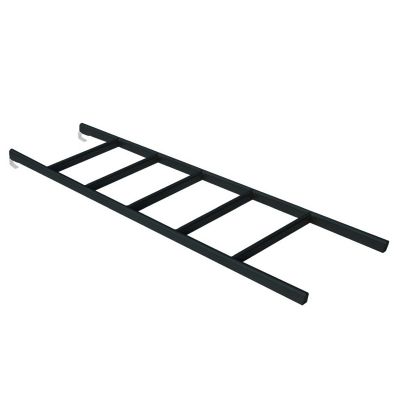 LXLZYXSF 70.8/68.8/67/65/63/61/59 Inch Tall Bunk Ladder Black Elevated Bed Ladder with Hooks, Floor Stand Twin Loft Bed Ladder for Rv (Size : 175cm/68.8inch)