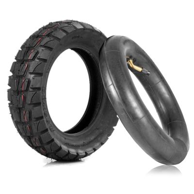 10 inch Scooter Tire, 10'' Electric Scooter Tire & Inner Tube (1 Set), Off Road City Road Tire 10in Inflatable Tyre for 255x80 Electric Scooter - Rim Size 6 Inches