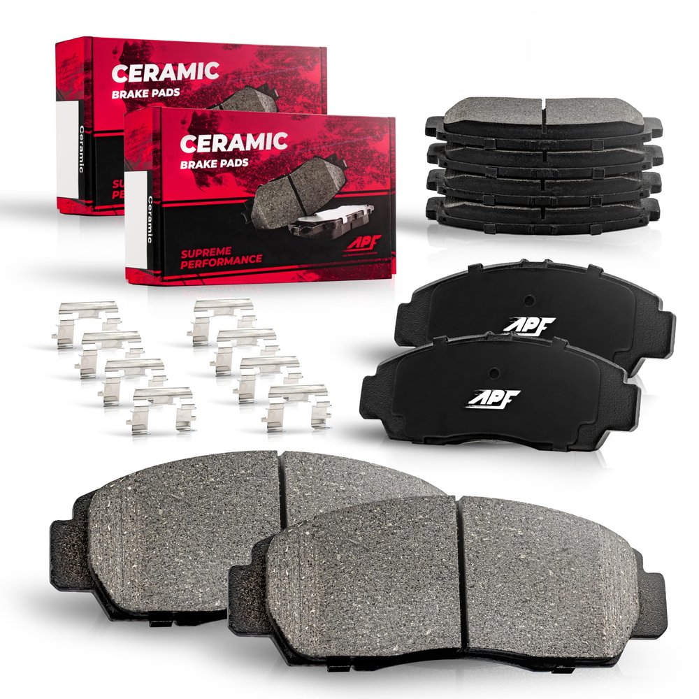 APF Front and Rear Brake Pads for 2000-2005 Chevrolet Monte Carlo