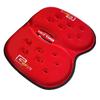 G Seat LITE Travel Gel Foam Cushion | Back Pain, Sciatica, Pressure Relief | Relieves Tailbone Discomfort, Promote Healthy Posture | Ergonomic Comfort | Car, Commute, Airplane and Travel - Red view 1