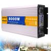 BEZAX Pure Sine Wave Inverter 12V/24V/48V/60V to 110V/220V Inverter 5000W 6000W 8000W Power Inverters,with Smart Color Screen Display and Ac Outlets,for Home Rv Truck,8000W-60Vto220V view 1