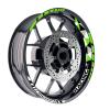 MC MOTOPARTS Green Wheel Rim Stripe Stickers SP13 Compatible with CB 599 / CB600 HORNET 98-06 05 04 view 1