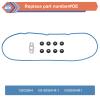 ZONFANT Valve Cover Gasket Set, Compatible with Chevy GMC Cadillac Vehicle 4.8L 5.3L 6.0L 6.2L Avalanche Silverado Suburban Tahoe Express Sierra Yukon Envoy CTS Escalade, Replace#VS50250A VS50504R-1 view 2