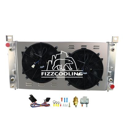 4Row Radiator Shroud Fan Relay for 1999-14 Chevy Silverado 1500,2500 GMC Yukon, radiators,replacement radiator, aluminum radiator