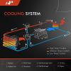 A-Premium Engine Coolant Radiator Compatible with Hyundai Model view 4