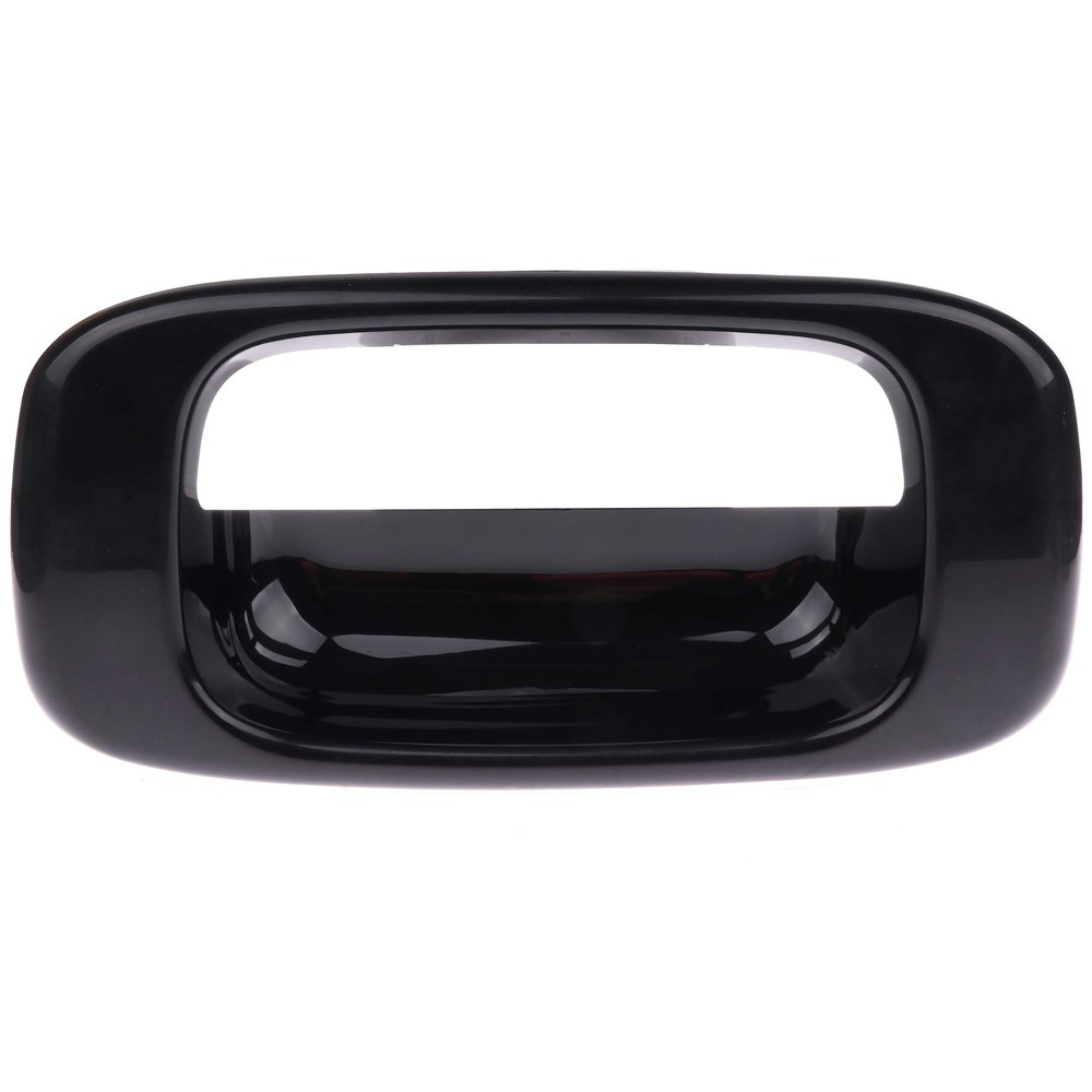 GFJEF Tailgate Door Handler Tailgate Side Smooth Black Compatible with 2001-2003 2005 2006 for Silverado 1500, 2pcs