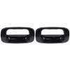 GFJEF Tailgate Door Handler Tailgate Side Smooth Black Compatible with 2001-2003 2005 2006 for Silverado 1500, 2pcs view 2
