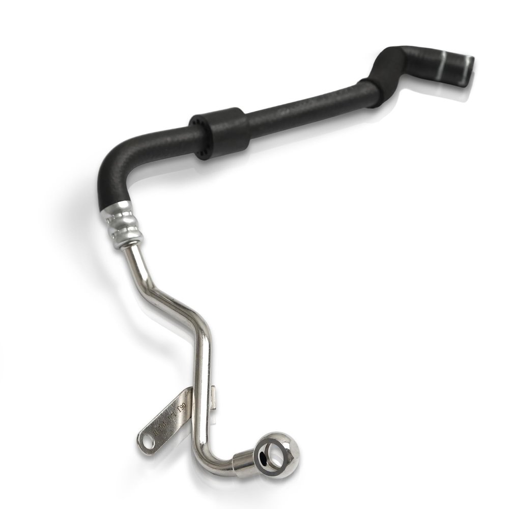 Sprwinautummer 06J121492C Turbocharger Coolant Line/Turbo Coolant Hose Return EA888 2.0T 06J121492M Replacement for VW CC GOLF JETTA PASSAT AUDI A3 S3 Q3 TT 2004-2018 Radiator Outlet Pipe Water Pipe