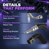 Sprwinautummer 06J121492C Turbocharger Coolant Line/Turbo Coolant Hose Return EA888 2.0T 06J121492M Replacement for VW CC GOLF JETTA PASSAT AUDI A3 S3 Q3 TT 2004-2018 Radiator Outlet Pipe Water Pipe view 3