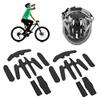VBESTLIFE Cycling Helmet Sponge Pads Kit, 2 Sets Helmets Padding Kit with Helmet Lining for Electric Riding(Black) view 2