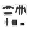 VBESTLIFE Cycling Helmet Sponge Pads Kit, 2 Sets Helmets Padding Kit with Helmet Lining for Electric Riding(Black) view 4