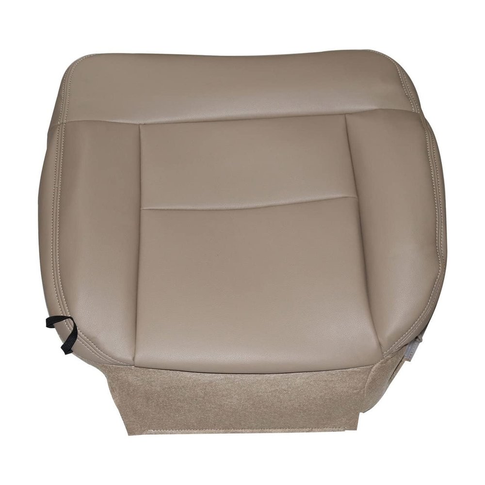 Priprilod Beige Tan Passenger Side Bottom Replacement Seat Cover Compatible with Ford F150 Lariat XL XLT STX FX4: Reg Cab, Super Cab & Super Crew 2005 2006 2007 2008