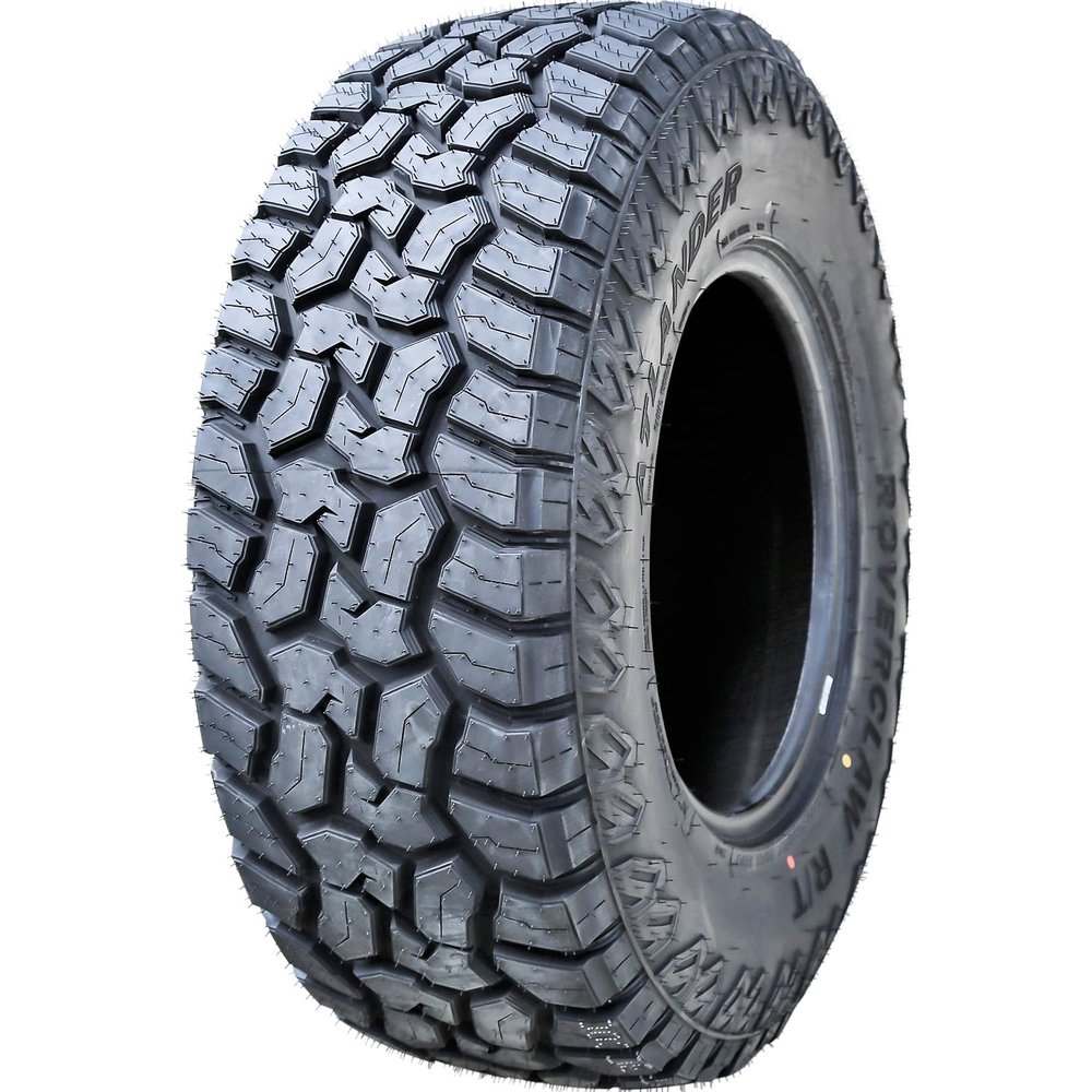 Atlander Roverclaw R/T All-Terrain Mud Off-Road Light Truck Radial Tire-33X12.50R17LT 33X12.50X17 33X12.50-17 120Q Load Range E LRE 10-Ply RBL Raised Black Letters