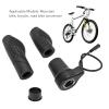 VBESTLIFE Electric Half Throttle Grip, 22.2mm Handlebar 76X Half Throttle Grip Fit for Mid Drive Motor view 3