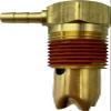 Fuel Tank Accessories Vent Brass .50-14 NPTF Compatible With Freightliner M2 Application TM-90-04926 Double Barb for .25 ID Hose 2.19'' 2 Hole, Bronze (FTA-V-26) view 1