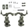 Multi-Angle Rotation Helmet Rail Adapter for Tactical Headset Fit OPS Core ARC and Team Wendy M-LOK Rail view 2