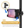 Vaguelly Stable Mobile Phone Bracket Bike Riding Cellphone Mount Convenient Installation for Safe Driving view 4