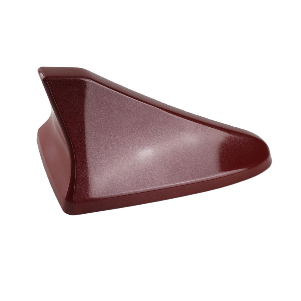 Car Shark Fin Antenna Cover, Shark Fin Roof Antenna Cover 96219 D5000EBQK Roof Antenna Aerial Shell Replacement for Sedan(Red)