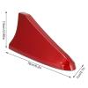 Car Shark Fin Antenna Cover, Shark Fin Roof Antenna Cover 96219 D5000EBQK Roof Antenna Aerial Shell Replacement for Sedan(Red) view 3