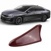 Car Shark Fin Antenna Cover, Shark Fin Roof Antenna Cover 96219 D5000EBQK Roof Antenna Aerial Shell Replacement for Sedan(Red) view 4