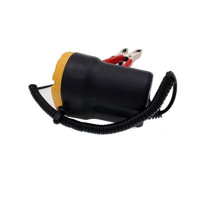 wrtgerht Mini Power Small Pump Engine Oil Pump 12V 24V Electric Diesel Fluid Sump Extractor Scavenge Fuel Transfer Suction Boat (Voltage : 12v)