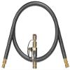 NAVAC NEVK2 Rapid Evacuation Kit | Valve Core Removal Tool and Evacuation Hose | 1/4 and 5/16 Valve Core Removal Tool | 1/2 to 1/4 Fittings High- Flow Refrigerant Hose | 1 Year Warranty view 1