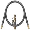 NAVAC NEVK1 Rapid Evacuation Kit | Valve Core Removal Tool and Evacuation Hose | 1/4 and 5/16 Valve Core Removal Tool | 3/8 to 1/4 Fittings High- Flow Refrigerant Hose | 1 Year Warranty view 1