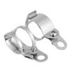Zerone Universal Motorcycle Turn Signal Light Mount Brackets, Black Fork Clamp Relocation Kit, 30-45mm, 2 Pieces view 2
