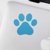 Transparent Decal Stickers of Dog Paw (Azure Blue) Premium Waterproof Vinyl Decal Stickers for Laptop Phone Accessory Helmet Car Window Mug Tuber Cup Door Wall Decoration ANDSKUSd19642BE080322 view 3