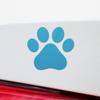 Transparent Decal Stickers of Dog Paw (Azure Blue) Premium Waterproof Vinyl Decal Stickers for Laptop Phone Accessory Helmet Car Window Mug Tuber Cup Door Wall Decoration ANDSKUSd19642BE080322 view 4