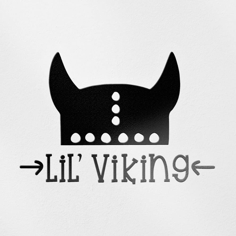 Transparent Decal Stickers of Lil Viking (Hologram) Premium Waterproof Vinyl Decal Stickers for Laptop Phone Accessory Helmet Car Window Mug Tuber Cup Door Wall Decoration ANDSKUSf90556HO080322