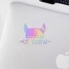 Transparent Decal Stickers of Lil Viking (Hologram) Premium Waterproof Vinyl Decal Stickers for Laptop Phone Accessory Helmet Car Window Mug Tuber Cup Door Wall Decoration ANDSKUSf90556HO080322 view 3