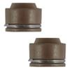 Caltric 2x Valve Stem Seal Compatible with Honda FourTrax 250 1985-1988 1991-1992 view 1