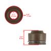 Caltric 2x Valve Stem Seal Compatible with Honda FourTrax 250 1985-1988 1991-1992 view 2