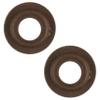 Caltric 2x Valve Stem Seal Compatible with Honda FourTrax 250 1985-1988 1991-1992 view 3