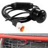RZR PRO XP Camera Kit Accessories HD Waterproof Wide-Angle Front Camera Plug & Play Fit for Polaris RZR PRO XP Turbo 1000 900 PRO R for 7" Ride Command view 1