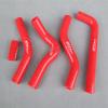 Silicone Radiator Hose for Suzuki RMZ450 RMZ 450 2006 (Red) view 3