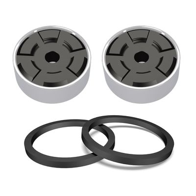 COONIUM Hydraulic Disc Brake Replacement Pistons Rebuild Kits Compatible with Shimano SLX XT XTR Series Caliper, Titanium Alloy, Pack of 2 Pistons for One Caliper Service