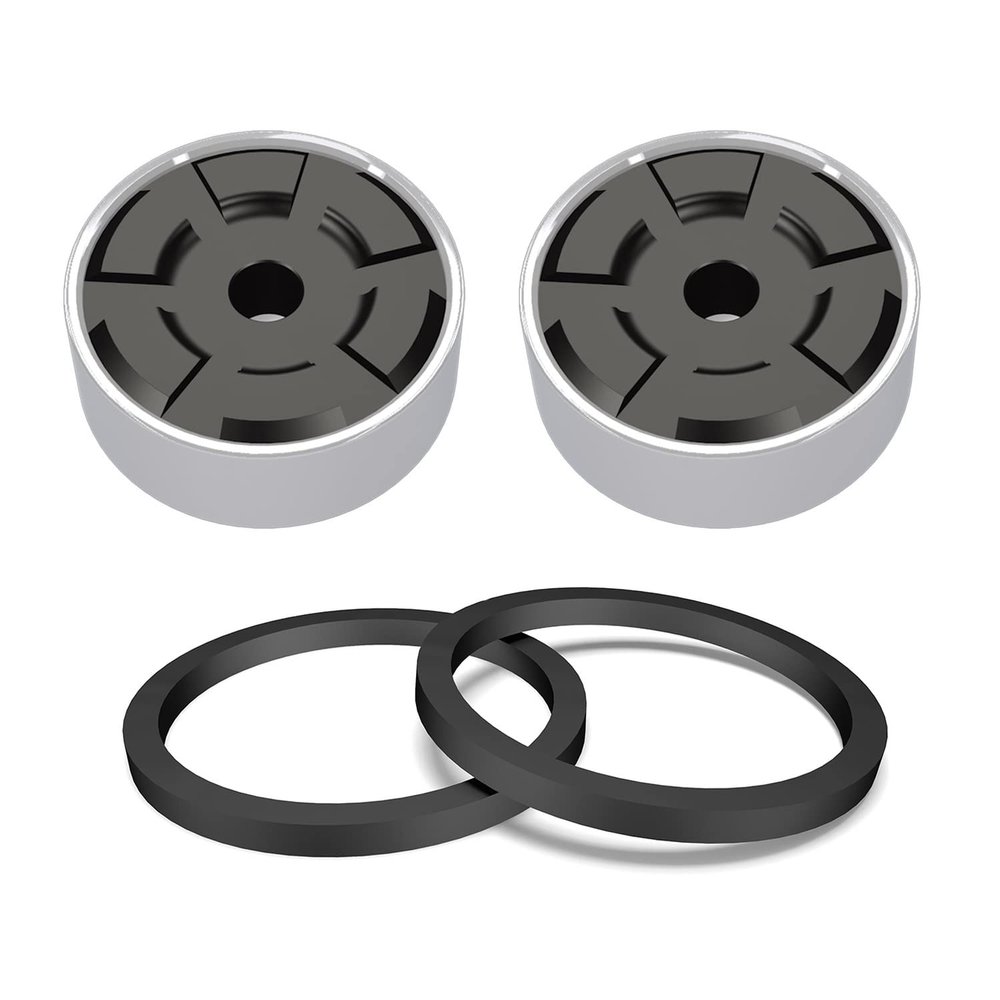 COONIUM Hydraulic Disc Brake Replacement Pistons Rebuild Kits Compatible with Shimano SLX XT XTR Series Caliper, Titanium Alloy, Pack of 2 Pistons for One Caliper Service