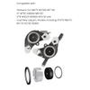 COONIUM Hydraulic Disc Brake Replacement Pistons Rebuild Kits Compatible with Shimano SLX XT XTR Series Caliper, Titanium Alloy, Pack of 2 Pistons for One Caliper Service view 2
