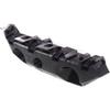DAT AUTO PARTS Front Right Passenger Side Bumper Cover Support Bracket Mounting Retainer Reinforcement Brace Replacement For 2014-2019 Nissan Versa Hatchback Note Black Textured Plastic NI1033109 view 2