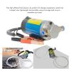 wrtgerht Mini Power Small Pump 12V Portable Oil Transfer Pump Extractor Fluid Suction Electric Change Fuel Pump Siphon Tool (Plug Type : CN) view 2