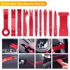 GOOACC 88Pcs Trim Removal Tool, Auto Push Pin Bumper Retainer Clip Set Fastener Terminal Remover Tool Adhesive Cable Clips Pry Kit Car Panel Radio Removal Auto Clip Pliers view 4
