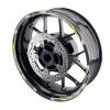 MC MOTOPARTS Yellow Reflective Wheel Rim Stickers SH12 Compatible with GSXR1000 01-20 19 18 17 16 15 1 view 1