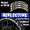 MC MOTOPARTS Yellow Reflective Wheel Rim Stickers SH12 Compatible with GSXR1000 01-20 19 18 17 16 15 1 view 4