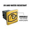 Cameron University Primary Logo Tow Trailer Hitch Cover Plug Insert 2" view 2